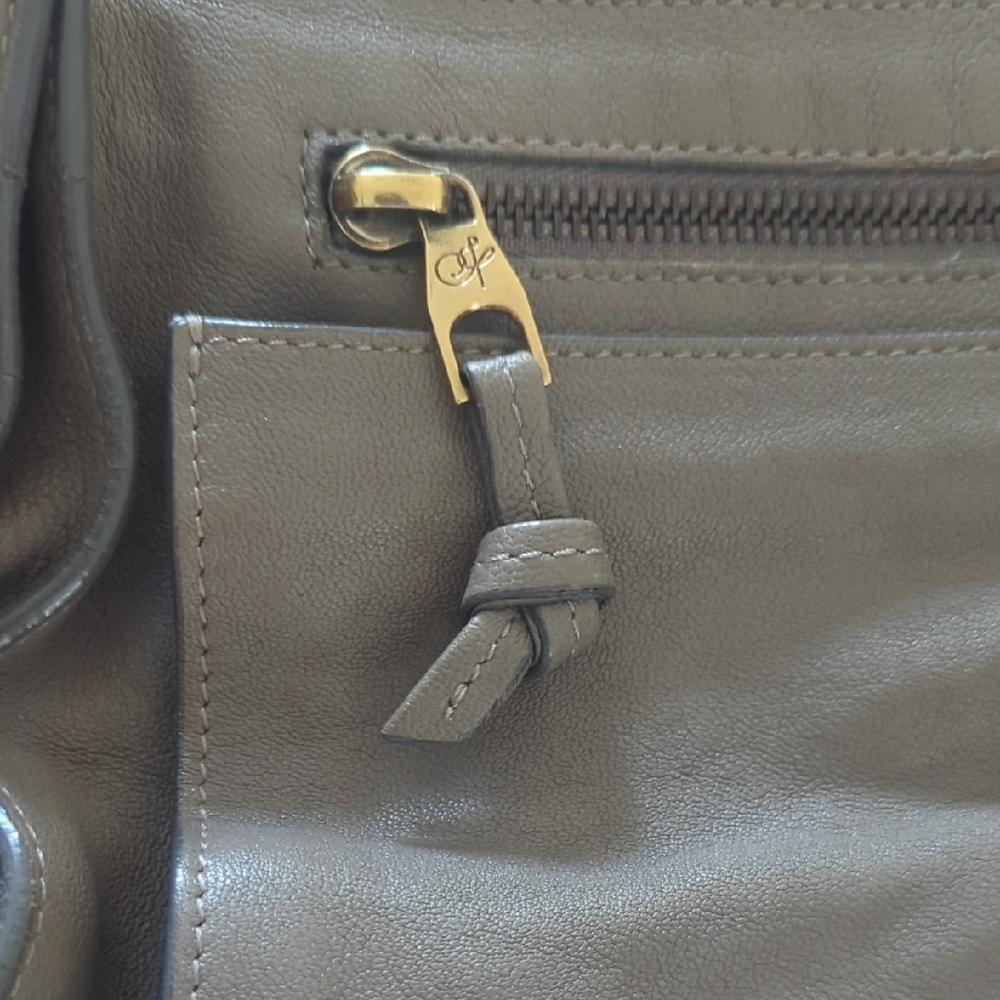 Proenza Gray Leather Satchel - Picture 5 of 7